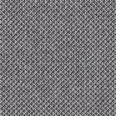 Black and white “Cleo Pepper” textile pattern with scattered, irregular dots and a granular texture, from the miniforms fabrics collection.